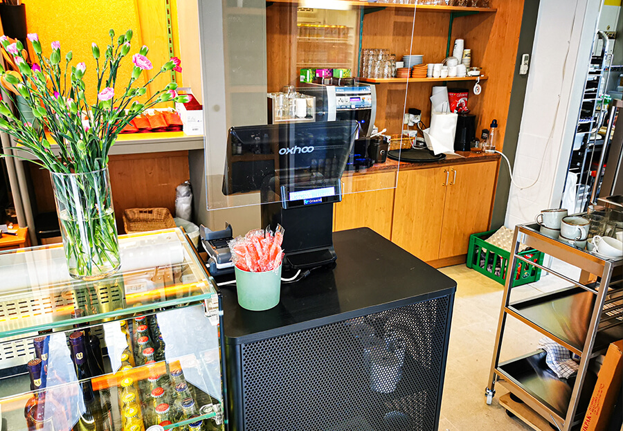 Installation caisse enregistreuse boulangerie & café Nordbo Installation caisse enregistreuse boulangerie & café Nordbo