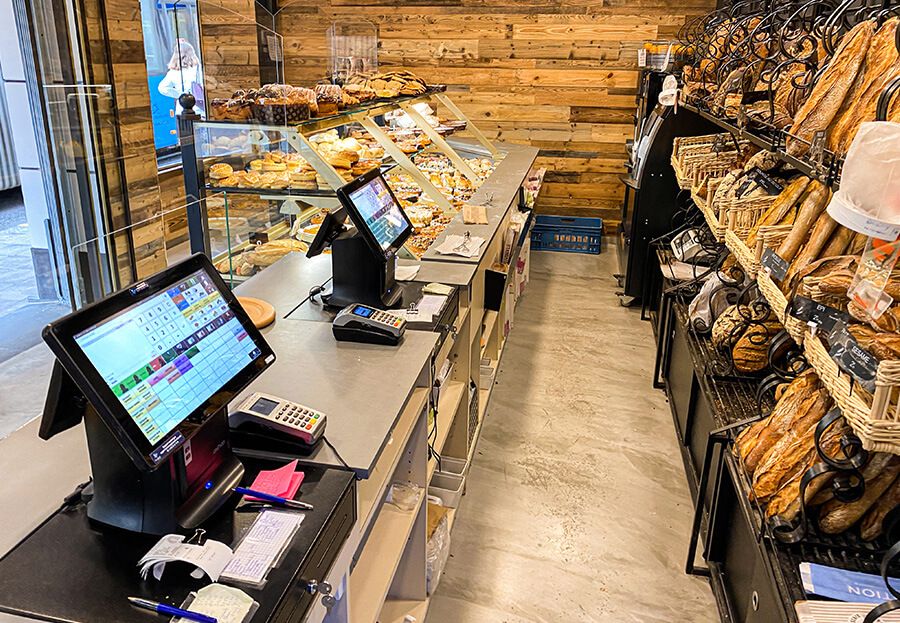 Installation caisse enregistreuse boulangerie Pascal Installation caisse enregistreuse boulangerie Pascal